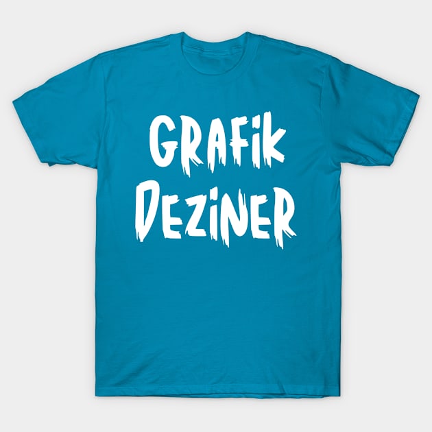 Grafik Deziner T-Shirt by CasualTeesOfFashion